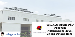 TNDALU Opens PhD Program Applications 2025, Check Details Here!